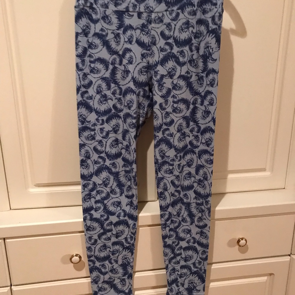 LuLaRoe OS Patriotic Leggings